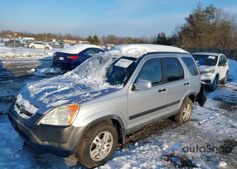 2004 Honda Cr-V Ex из США, поврежденный, VIN SHSRD78884U243733